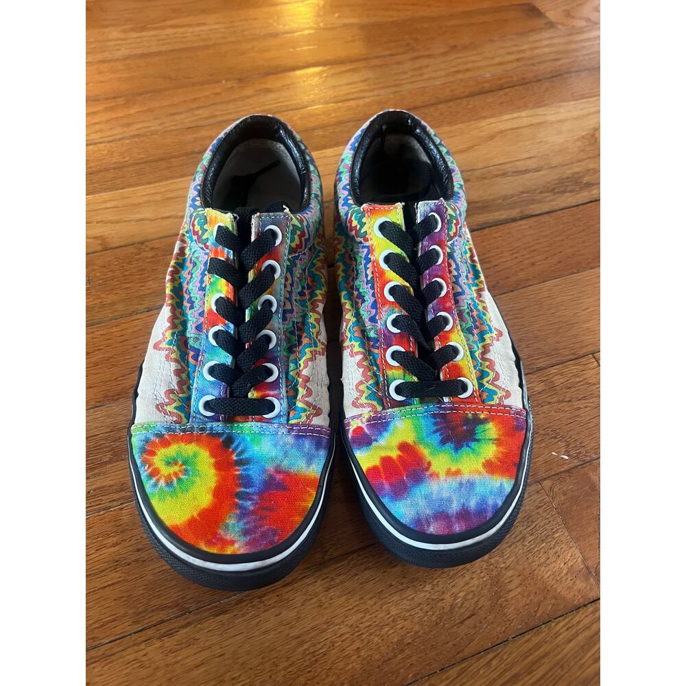 VANS x JEN STARK Rare Psychedelic Old Skool Sneakers | 7W - Picture 2 of 12
